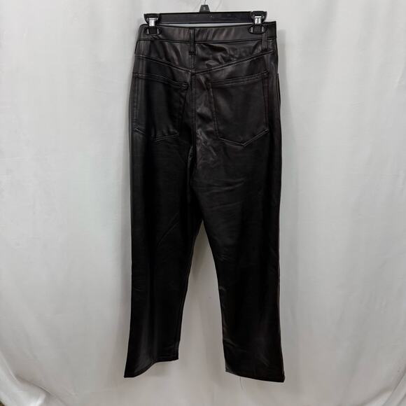 Abercrombie & Fitch Curve Love 90's Straight Ultra High Rise NWT 30S Vegan - Picture 3 of 6